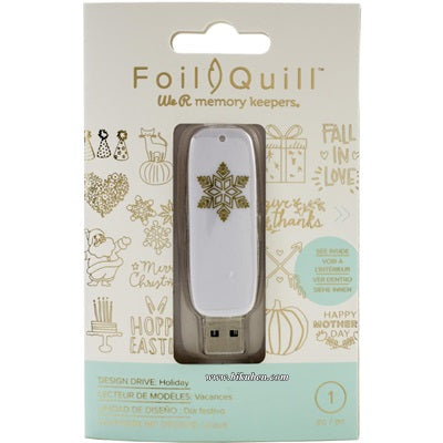 WRMK - Foil Quill - USB Drive - Holiday
