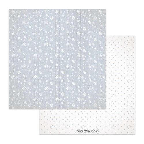 Stamperia - Texture - Snowflakes  12 x 12"