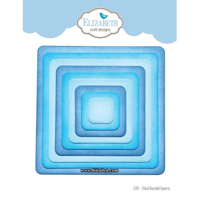 Elizabeth Craft Designs - Dies - Fitted Rounded Squares