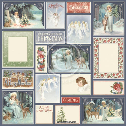 Pion Design - A Christmas to Remember - Angels all around  12 x 12"