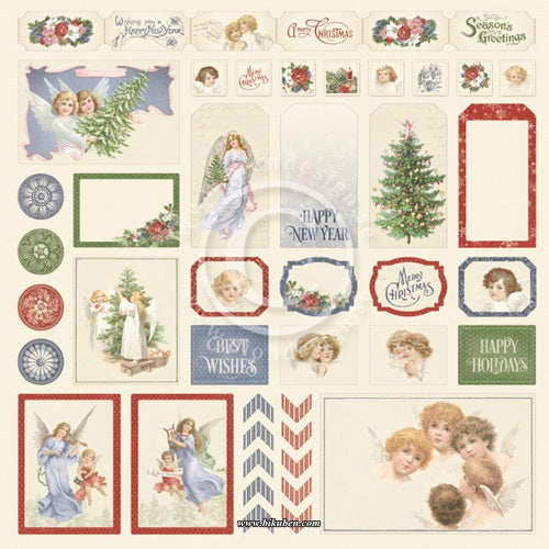 Pion Design - A Christmas to Remember - Cut outs 2 -  12 x 12"