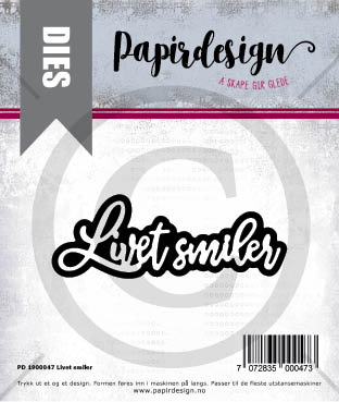 Papirdesign - Dies - Livet smiler