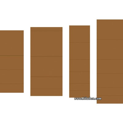 Heartfelt Creations - Pockets and Flip Inserts B - Kraft