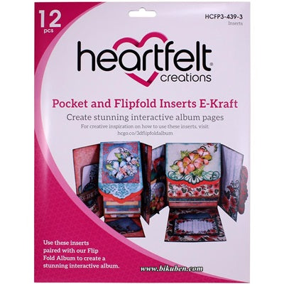Heartfelt Creations - Pockets and Flip Inserts E - Kraft