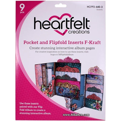Heartfelt Creations - Pockets and Flip Inserts F - Kraft
