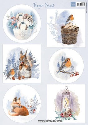 Marianne Design  - Frozen Forest - Utklippsark