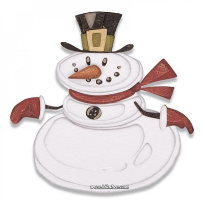 Tim Holtz Alterations - Thinlits Colorize - Mr. Snowman