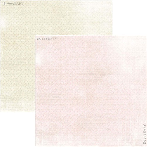 Reprint - Sweet Baby - RP0297  Pink 1 -   12 x 12"