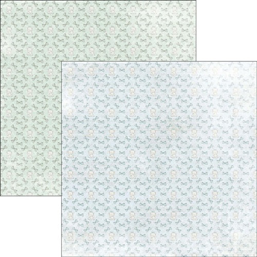 Reprint - Sweet Baby - RP0305   Blue 5 -   12 x 12"
