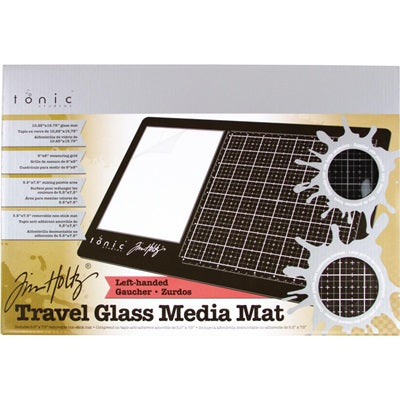 Tonic Studios - Tim Holtz - Left Handed - Travel Glass Media Mat