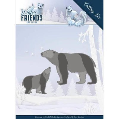 Amy Design - Winter Friends - Dies - Polar Bears