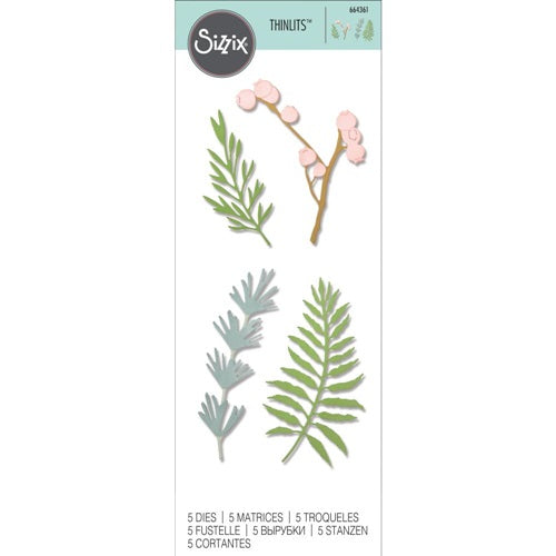 Sizzix - Thinlits - Natural Leaves
