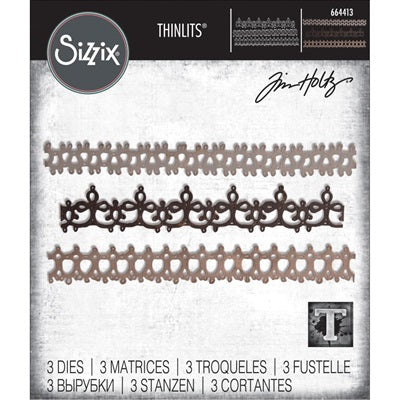 Sizzix - Tim Holtz Alterations - Thinlits - Crochet   #2