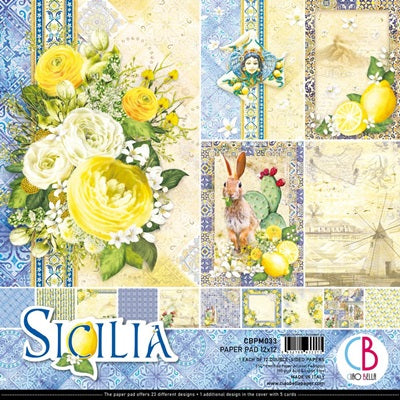 Ciao Bella - Sicilia -   Paper Pack      12 x 12"