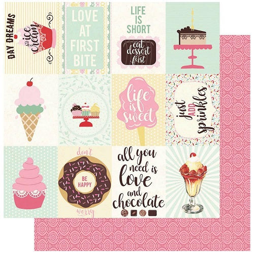 Authentique - Confection - Cut Aparts   12 x 12"
