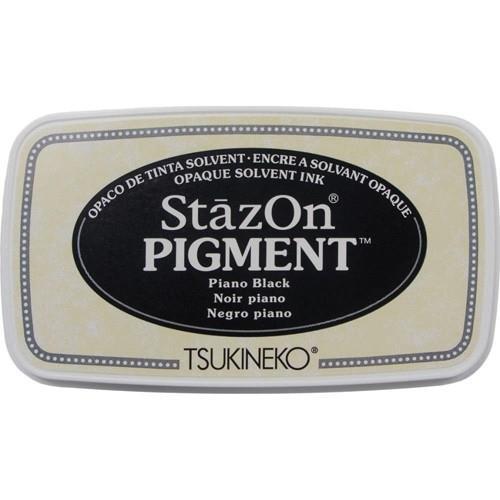 StazOn: Pigment Ink Pad - Piano Black