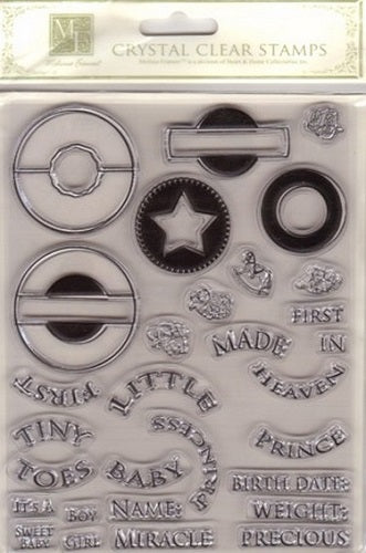 Melissa Frances: Clear Stamps - New Baby