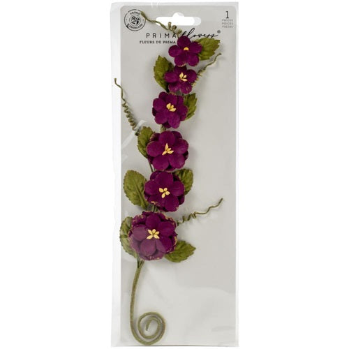 Prima - Pretty Mosaic - Mulberry Flowers - Spinel