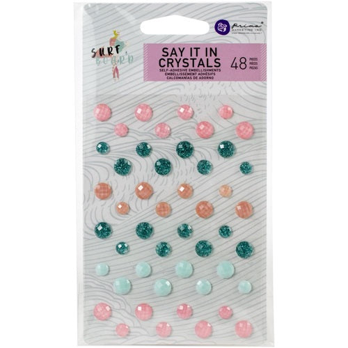 Prima - Surfboard - Say it in crystals - Assorted Dots