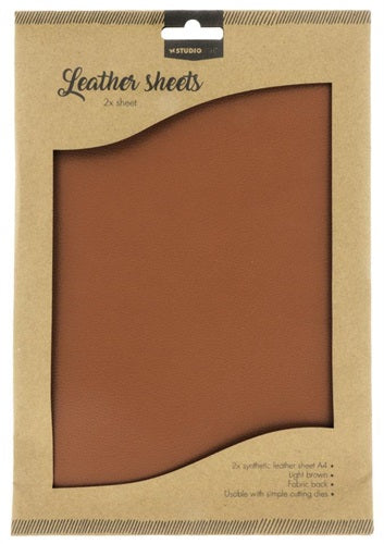 Studiolight - Fake Leather Paper - Light Brown