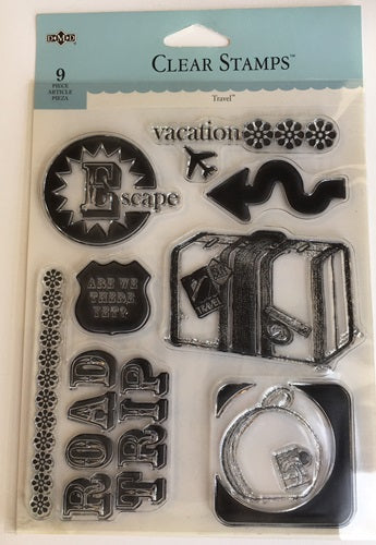 Dimensions - Clear stamps - Travel