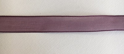 Bånd - Sheer - Organza - Mørk lilla - 1,0cm - METERSVIS