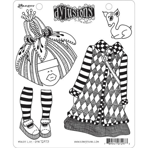 Dylusions - Cling Stamps - Maisie Lilly