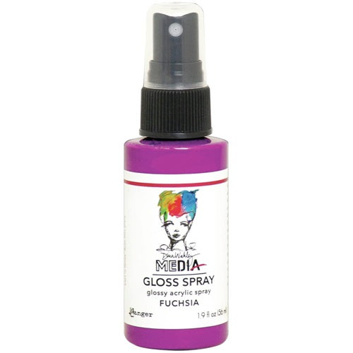 Dina Wakley Media - Gloss Spray - Fuchsia