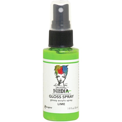 Dina Wakley Media - Gloss Spray - Lime