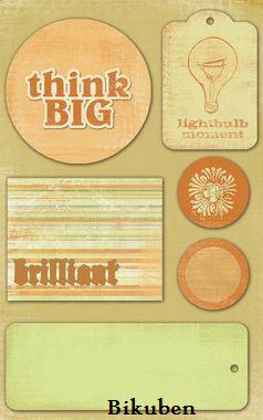 Spirit: "Bright": Assortment Card