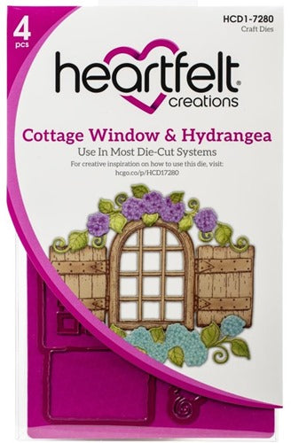 Heartfelt Creations - Dies - Cottage Window & Hydrangea