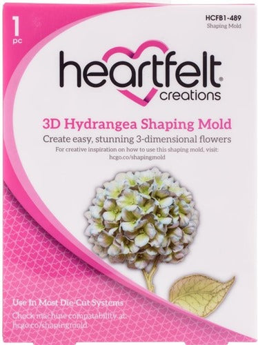 Heartfelt Creations - Shaping Mould - 3D Hydrangea