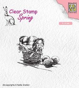 Nellie Snellen  - Clearstamp - Spring - Easter Eggs