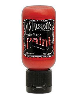 Dylusions - Acrylic Paint 1 oz Bottle - Postbox Red