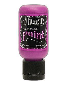 Dylusions - Acrylic Paint 1 oz Bottle - Funky Fuchsia