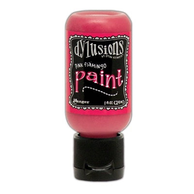 Dylusions - Acrylic Paint 1 oz Bottle - Pink Flamingo