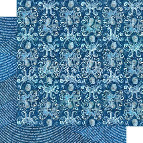 Graphic45 - Ocean Blue - Kauai    12 x 12"