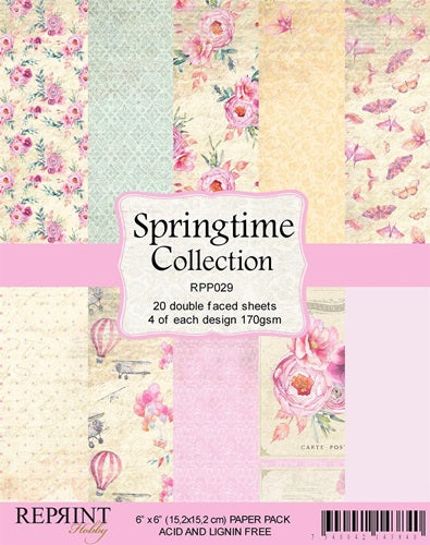 Reprint - Springtime Collection Pack - 6 x 6"