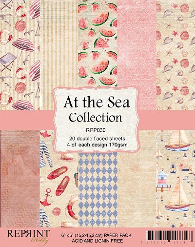 Reprint - At the Sea  Collection Pack - 6 x 6"