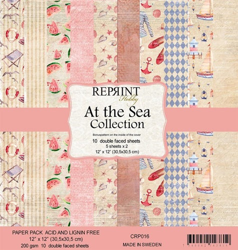 Reprint - At the Sea  Collection Pack - 12 x 12"