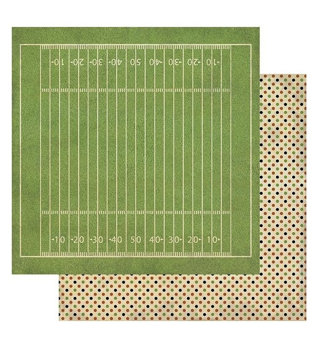 Authentique - All Star Paper Pack - Football   12 x 12"