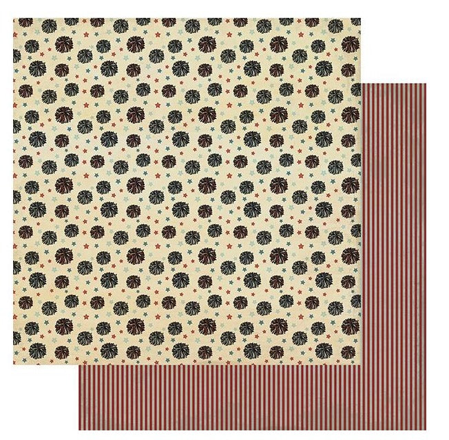 Authentique - All Star Paper Pack - Dance/Cheer  12 x 12"