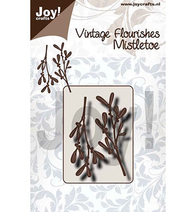 Joy! Crafts Dies - Vintage Flourishes - Mistletoe