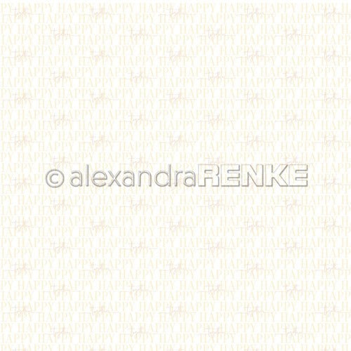 Alexandra Renke - Happy Together - Yellow - 12 x 12"