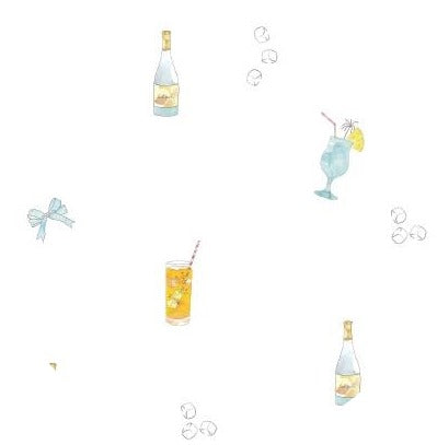 Alexandra Renke - Cocktails Collection - Blue Summer -  12 x 12"
