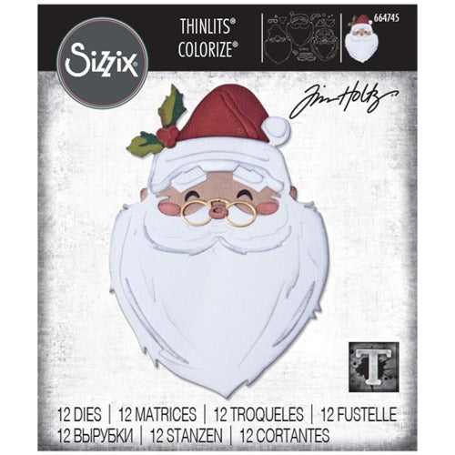 Sizzix - Tim Holtz Alterations - Thinlits - Santa's wish
