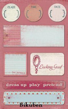 Fancy "Princess": Assortment Card