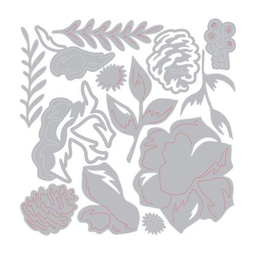 Sizzix - Thinlits - Layered Winter Flower