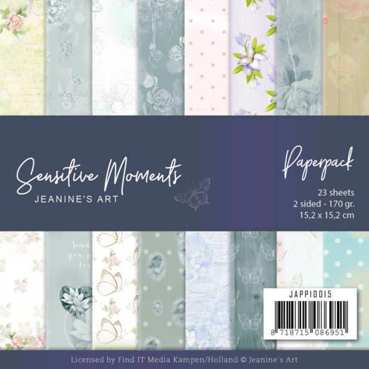 Jeanine Art - Sensitive Moments - Paper pack   6 x 6"