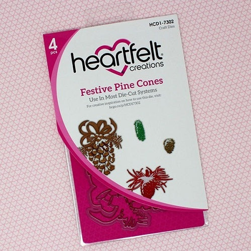 Heartfelt Creations - Dies - Festive Pine Cones